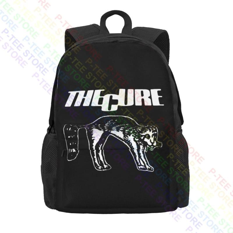 The Cure Love Cats Goth Tank Hoodie Tote Large Capacity Backpack