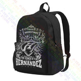 Hernandez Backpack Travel Gym Tote Bag School Sport Bag