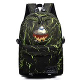 Anime Totoro Backpack Schoolbag Unisex Casual High Packsack Mochila