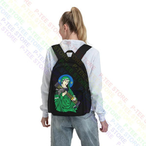 Saint Javelin Large Capacity Backpack Bookbag Beach Bag