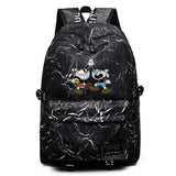 Anime Cuphead Backpack Unisex Casual High Schoolbag Packsack Mochila