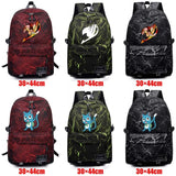 Anime Fairy Tail Unisex Schoolbag Teenager Packsack Laptop Bag