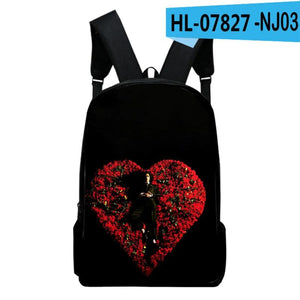 Conan Gray Zipper Bag Students Backpack Rucksack Hip Hop Style