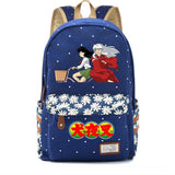 Anime Inuyasha Canvas Schoolbag Packsack Casual High Teenger Mochila Unisex