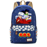 Anime Inuyasha Canvas Schoolbag Packsack Casual High Teenger Mochila Unisex