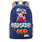 Anime Inuyasha Canvas Schoolbag Packsack Casual High Teenger Mochila Unisex