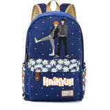 Anime Haikyuu!! Canvas Casual Schoolbag Teenger Mochila Unisex Travel Bag