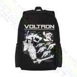 Voltron Schematics Gen Three Lion Force Backpack Swim Bag Travel
