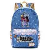 Anime Fullmetal Alchemist Zip Packsack Casual Backpack Unisex