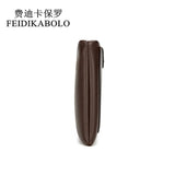 Men Wallets Male Purse Clutch Zipper Leather Handy Bag Carteira