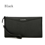 Men Wallets Male Purse Clutch Zipper Leather Handy Bag Carteira