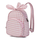 Kids Lattice Backpack Double Shoulder Bag
