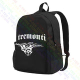 Tremonti American Heavy Metal Band Mark Tremonti Large Capacity Backpack