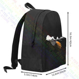 Guitar Lake Shadow Lover Papillion Dog Backpack