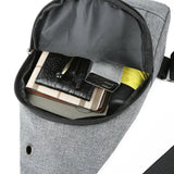 Small Sling Backpack Crossbody Chest Shoulder Bag with Earphone Hole