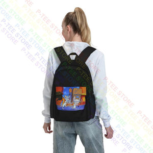 Vintage Pinky And The Brain Large Capacity Backpack Bookbag Schoolbag