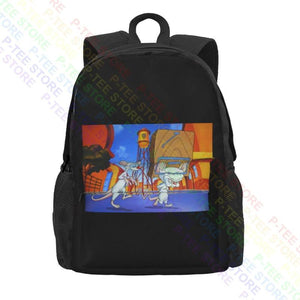 Vintage Pinky And The Brain Large Capacity Backpack Bookbag Schoolbag