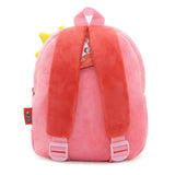 Kids Plush Animal Toddler Backpack, Small Daycare Book Bag