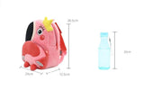 Kids Plush Animal Toddler Backpack, Small Daycare Book Bag