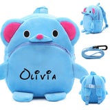 Personalised 3D Animal Toddler Bag with Safety Rope