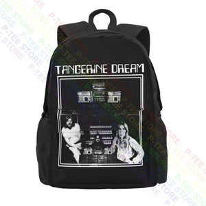 Vintage Tangerine Dream Krautrock Large Capacity Backpack