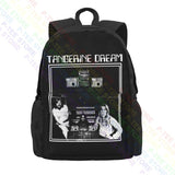 Vintage Tangerine Dream Krautrock Large Capacity Backpack