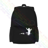 Fly Fishing Mens Fish Rod Hook Worm Bait Large Capacity Backpack