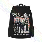 The Casualties We Are All We Have Punk Rock Large Capacity Backpack