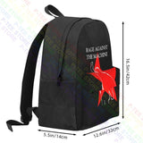 Rage Against The Machine Battle Ratm Large Capacity Backpack Gym Art Print
