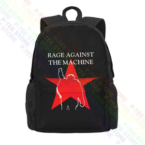 Rage Against The Machine Battle Ratm Large Capacity Backpack Gym Art Print