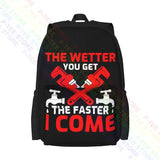 Plumber Large Capacity Backpack School Swimming Sports Bag