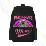 Pekingese Mom Large Capacity Backpack Gymnast Bag for Travel
