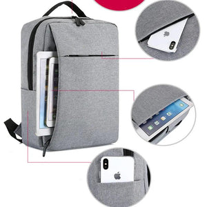 Hifuar Laptop USB Backpack Anti Theft Men Backbag Rucksack