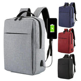 Hifuar Laptop USB Backpack Anti Theft Men Backbag Rucksack