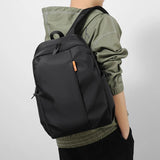 Grey Outdoor Sports Backpack for Youth School Men's Business Casual Laptop Bag