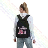 11th Birthday Roller Skate Large Capacity Backpack for 11-Year-Old Girl