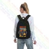 Monster Truck Are My Jam Sunset Backpack