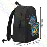 Krampus Horror Movie Christmas Large Capacity Backpack