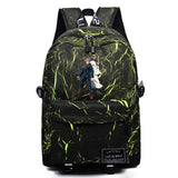 Jujutsu Kaisen Backpack Student Mochila High Schoolbag Unisex Laptop Bag