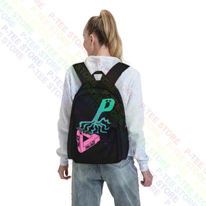 Octopus P Triangle Graphic Palaca Large Capacity Backpack