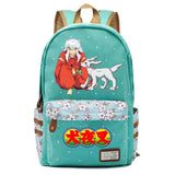 Inuyasha Canvas Backpack Teenager Schoolbag Travel Laptop Bag