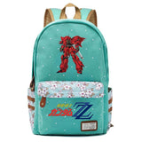 Anime Gundam Backpack Casual Schoolbag Canvas Rucksack Unisex Travel Laptop Bag