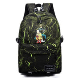 Anime One Punch-Man Casual Backpack Schoolbag Mochila High Teenger Packsack