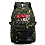 Anime Fairy Tail Backpack Schoolbag Casual Mochila High Teenger Packsack
