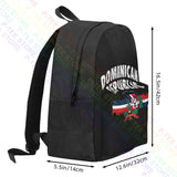 Dominican Republic Pride Flag Patriotic Large Capacity Backpack