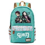 Demon Slayer Kimetsu No Yaiba Canvas Backpack Unisex Packsack