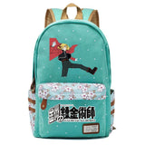 Anime Fullmetal Alchemist Backpack Unisex Schoolbag