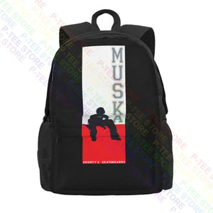 Shortys Hardware Chad Muska Board Skateboard Large Capacity Backpack