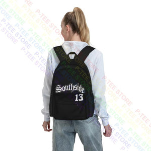 South Side 13 Jersey Cholo Chicano Latino Large Capacity Backpack