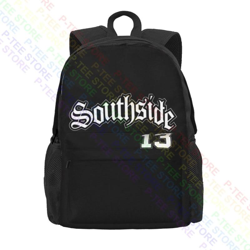 South Side 13 Jersey Cholo Chicano Latino Large Capacity Backpack